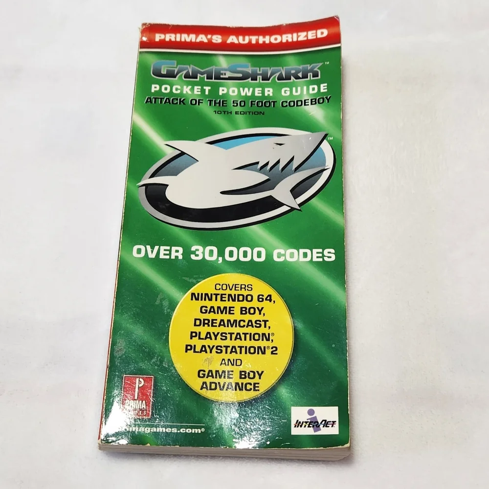 GameShark Pocket Power Guide 10th Edition Prima's Authorized Guide